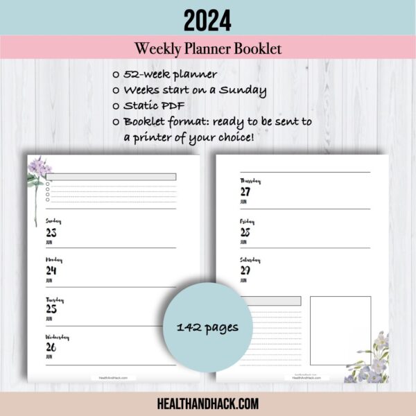 Printable 2024-2025 Planners - Image 5