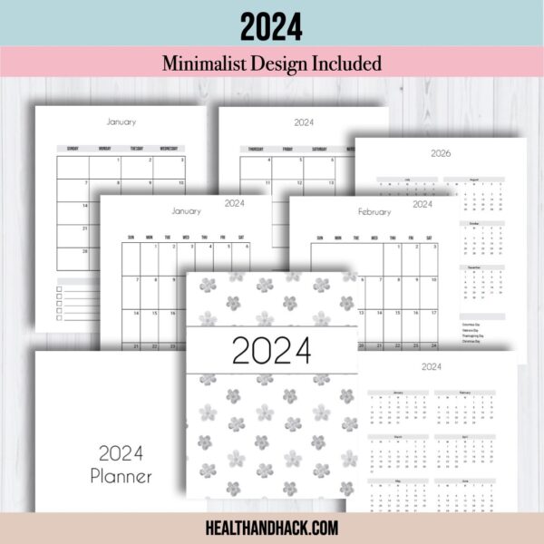 Printable 2024-2025 Planners - Image 6