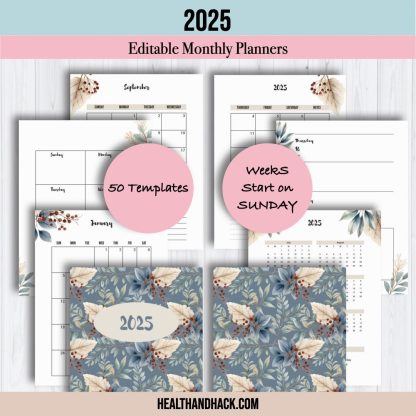 Printable 2024-2025 Planners - Image 7