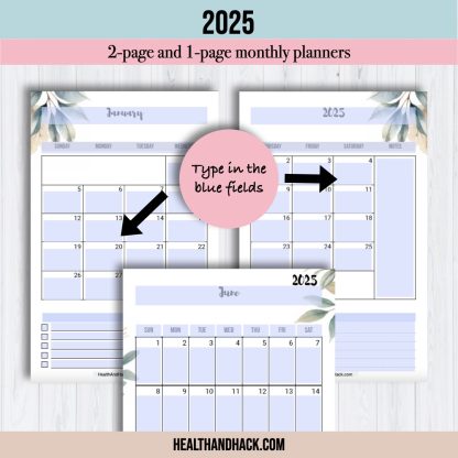 Printable 2024-2025 Planners - Image 8