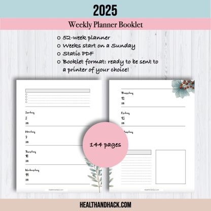 Printable 2024-2025 Planners - Image 9