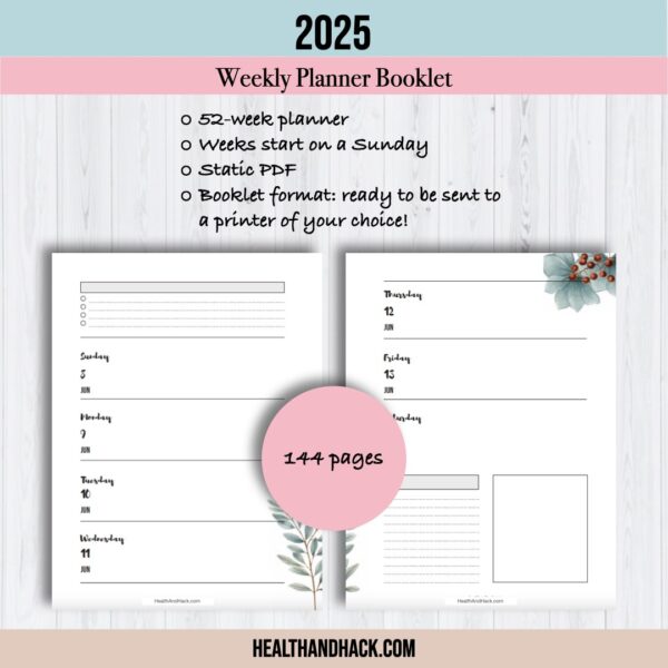 Printable 2024-2025 Planners - Image 9