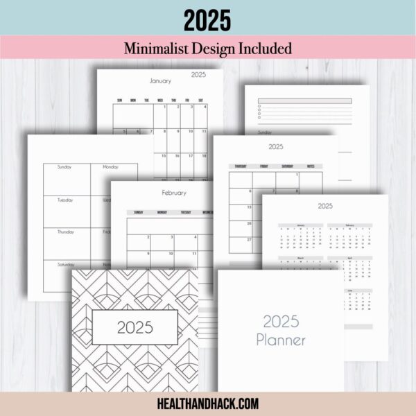 Printable 2024-2025 Planners - Image 10
